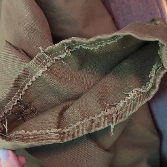 Eddie Bauer Brown Waistband Trousers Vintage 609 Cut Cotton Poly Blend W40 - Picture 7 of 11
